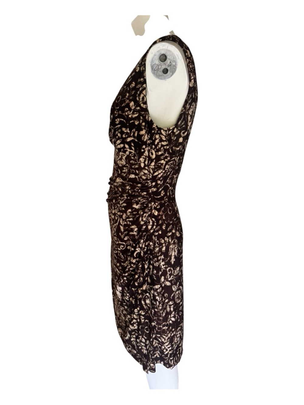Ralph Lauren LRL Womens Tribal Sleeveless Faux Wrap Dress‎